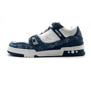 کتانی مردانه لویی ویتون | Louis Vuitton Sneakers آبی(p1)