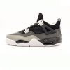 کفش اسپرت مردانه نایک ایر جردن ۴ | Nike Air Jordan 4 مشکی کرم (p)