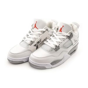 Alternative view of کتونی مردانه نایک ایر جردن ۴ | Nike Air Jordan 4 طوسی (nx)