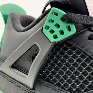 Alternative view of کفش اسپرت مردانه نایک ایر جردن ۴ | Nike Air Jordan 4 مشکی سبز (p)