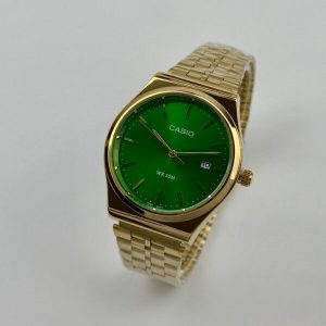 Alternative view of ساعت مردانه کاسیو casio c791 طلایی صفحه سبز (E) (nx)