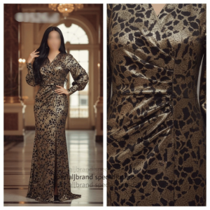 لباس مجلسی زنانه عالیا زیتونی لئوپارد (j)