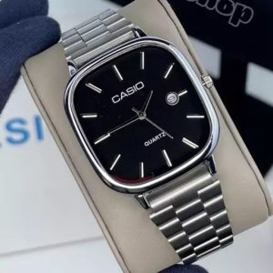 Alternative view of ساعت کاسیو مردانه c671 سیلور صفحه مشکی (p)