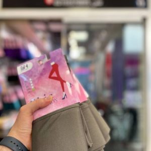 لگ زنانه مدل براق نسکافه ای (pg) (p)