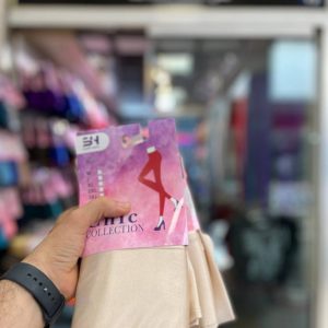 لگ زنانه مدل براق کرمی(pg) (p)