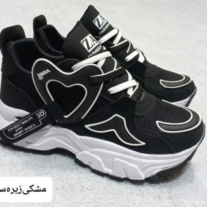 Alternative view of کتانی زنانه زارا مشکی-سفید 74997 (si) (p1)