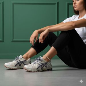 کفش اسپرت زنانه آسیکس Gel‑Kahana 8 کرم-مشکی (ho) کد SH019a (p)