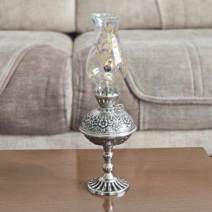 Alternative view of چراغ گردسوز مسی مدل رز رنگ کروم (p)