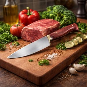 چاقو استیل ضد زنگ سرآشپز فرخی (p)