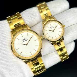 ساعت ست زنانه مردانه دنیل ولینگتون کد Cr w-gg (p)