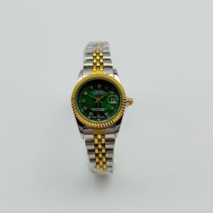 Alternative view of ساعت زنانه رولکس دیت‌جاست (DateJUST) بند استیل طلایی صفحه سبز (E) کد W067(nx)