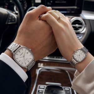 ساعت ست مردانه زنانه کاسیو کلاسیک اولد مانی وینتیج SG نقرهای صفحه سفید کد W425 (p)