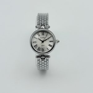 Alternative view of ساعت زنانه رویدا مدل Royal بند استیل صفحه سفید نقره ای (E) کد W1221 (nx)