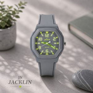 ساعت مچی اسپرت جاکلین طوسی JN-1399513M کد WH377 (nx)