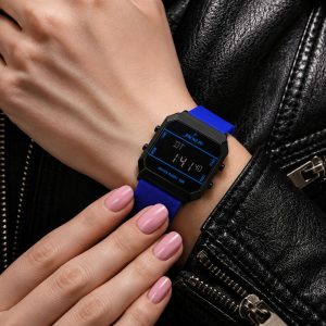 ساعت زنانه دیجیتال جاکلین آبی-مشکی JN-1399515M کد WH472(p1)