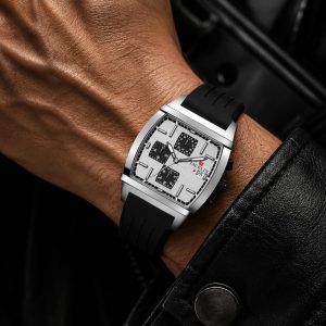 ساعت مچی کورنوگراف مردانه جاکلین JN-1399529M مشکی-نقرهای کد WH581 (nx)