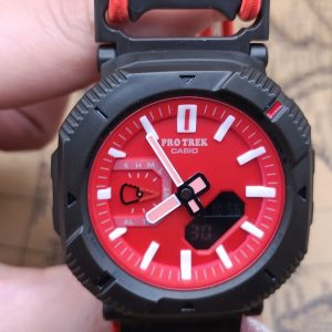 Alternative view of ساعت مردانه کاسیو PRO TREK 27 رنگ قرمز (E) کد W107 (p1)