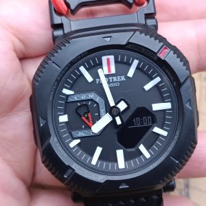 Alternative view of ساعت مردانه کاسیو PRO TREK 27 مشکی-قرمز (E) کد W106 (p)